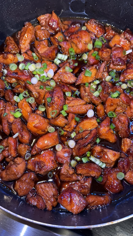 TikTok Viral Bourbon Chicken